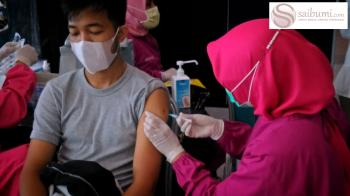 Vaksinasi Tahap 1 Provinsi Lampung Lebihi Target 13,67 Persen